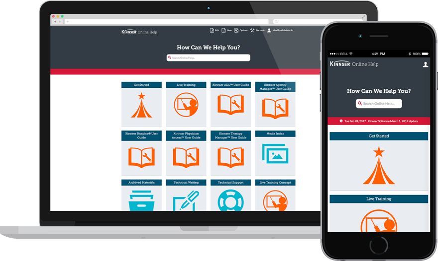 Kinnser Software MindTouch Branding And Development By Purpleplanet