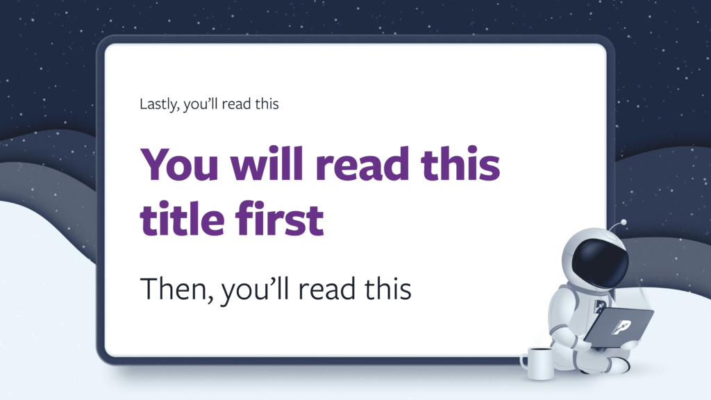font sizes in website design