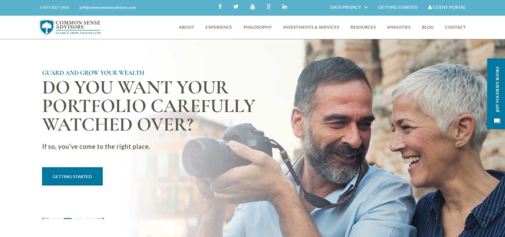 visual design standards - common sence advisor