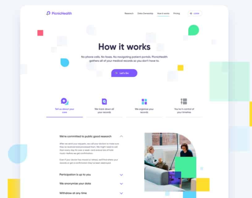 website trends 2021 - minimalism